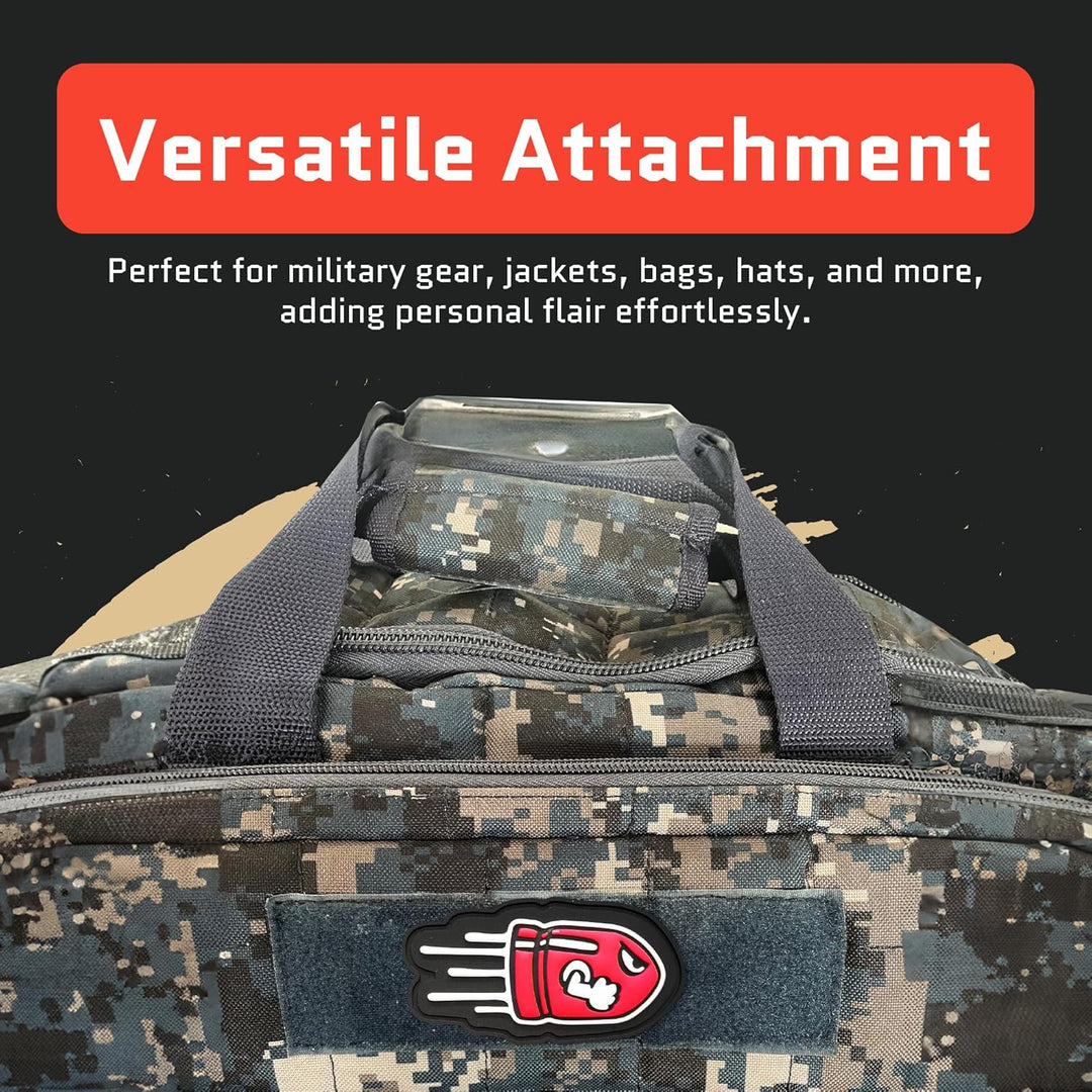 Jestik Flying Bullet PVC Patch - GID Flying Bullet