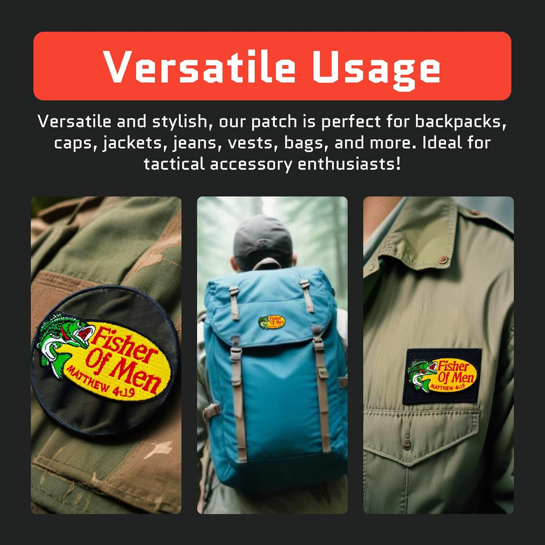 Jestik Fisher of Men Embroidery Patch - EMB Fisher of Men