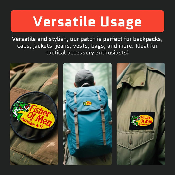 Jestik Fisher of Men Embroidery Patch - EMB Fisher of Men