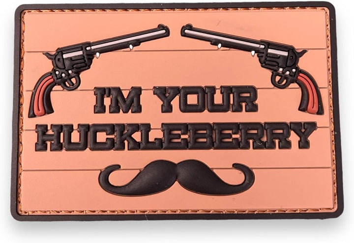 Jestik I'm Your Huckleberry PVC Morale Patch - Huckleberry