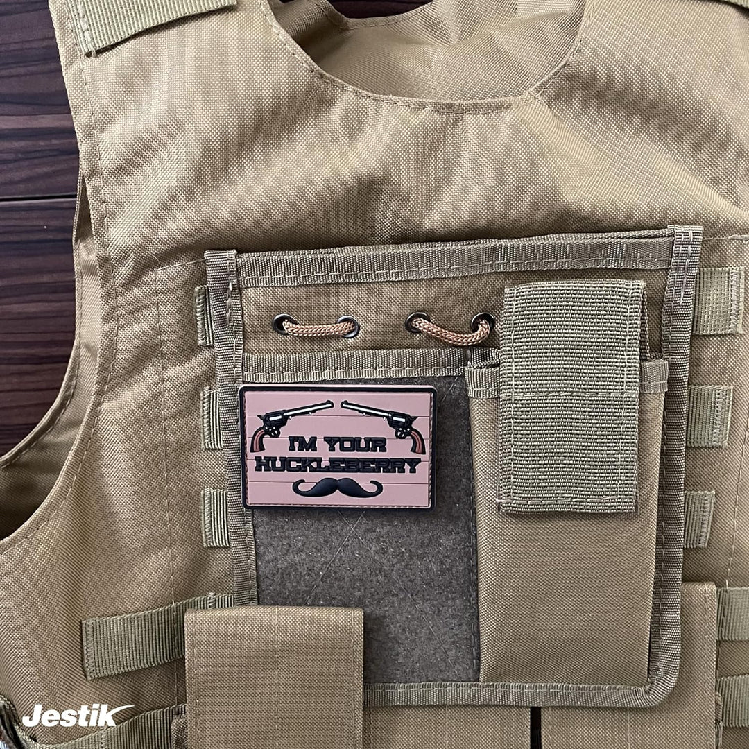 Jestik I'm Your Huckleberry PVC Morale Patch - Huckleberry