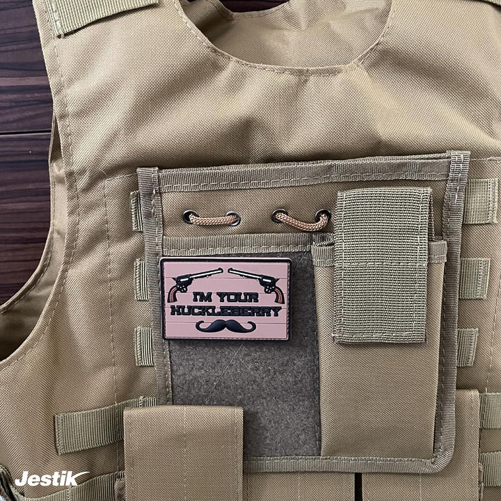 Jestik I'm Your Huckleberry PVC Morale Patch - Huckleberry