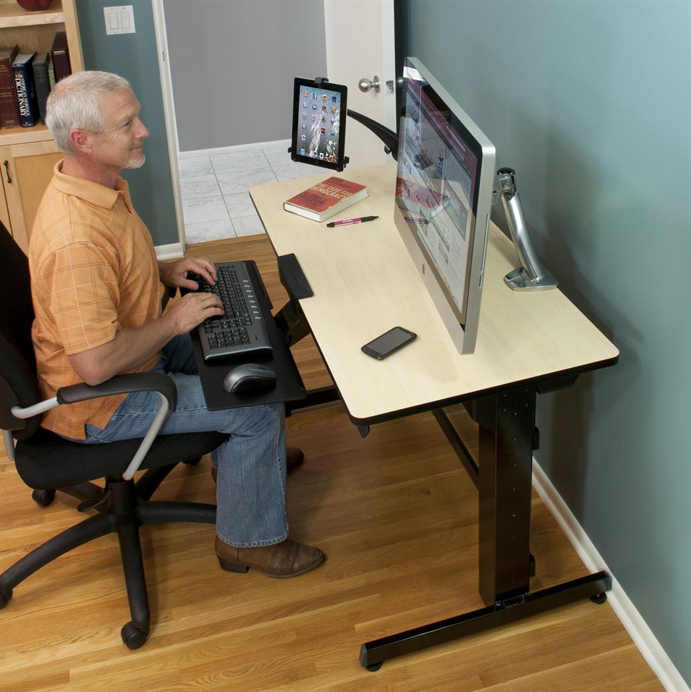 Ergotron WorkFit-D Sit-Stand Desk