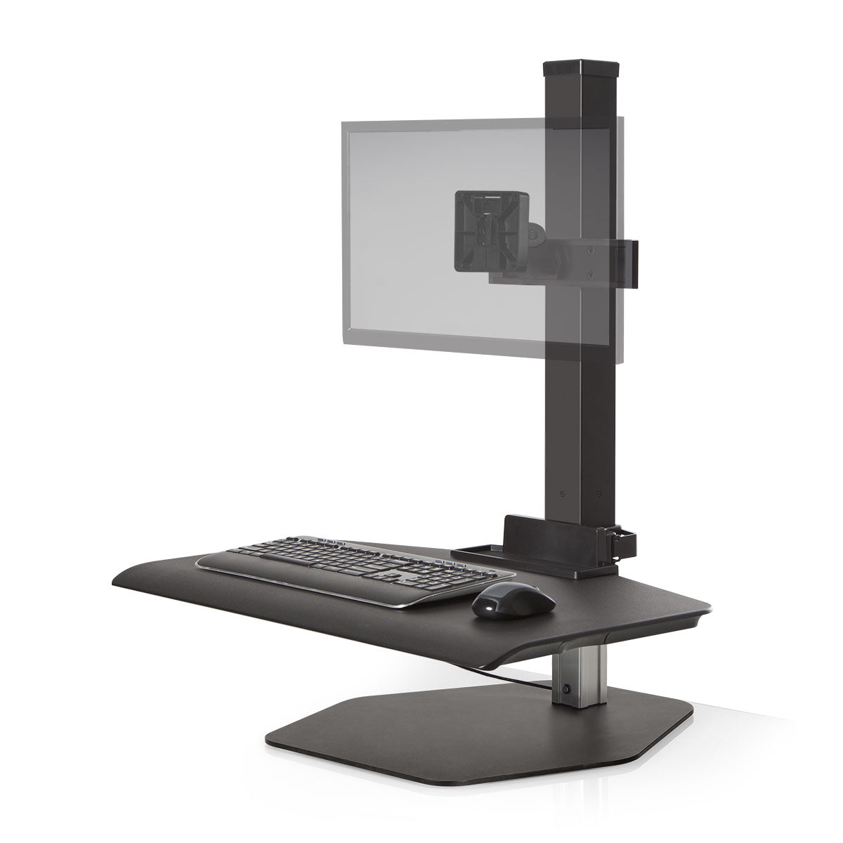 Hat Design Works Winston Workstation® Single with Compact Worksurface