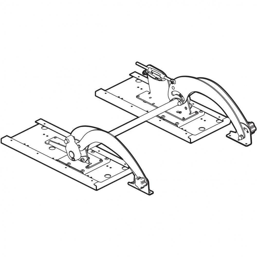 WorkRite Gemini Arm Track Kit