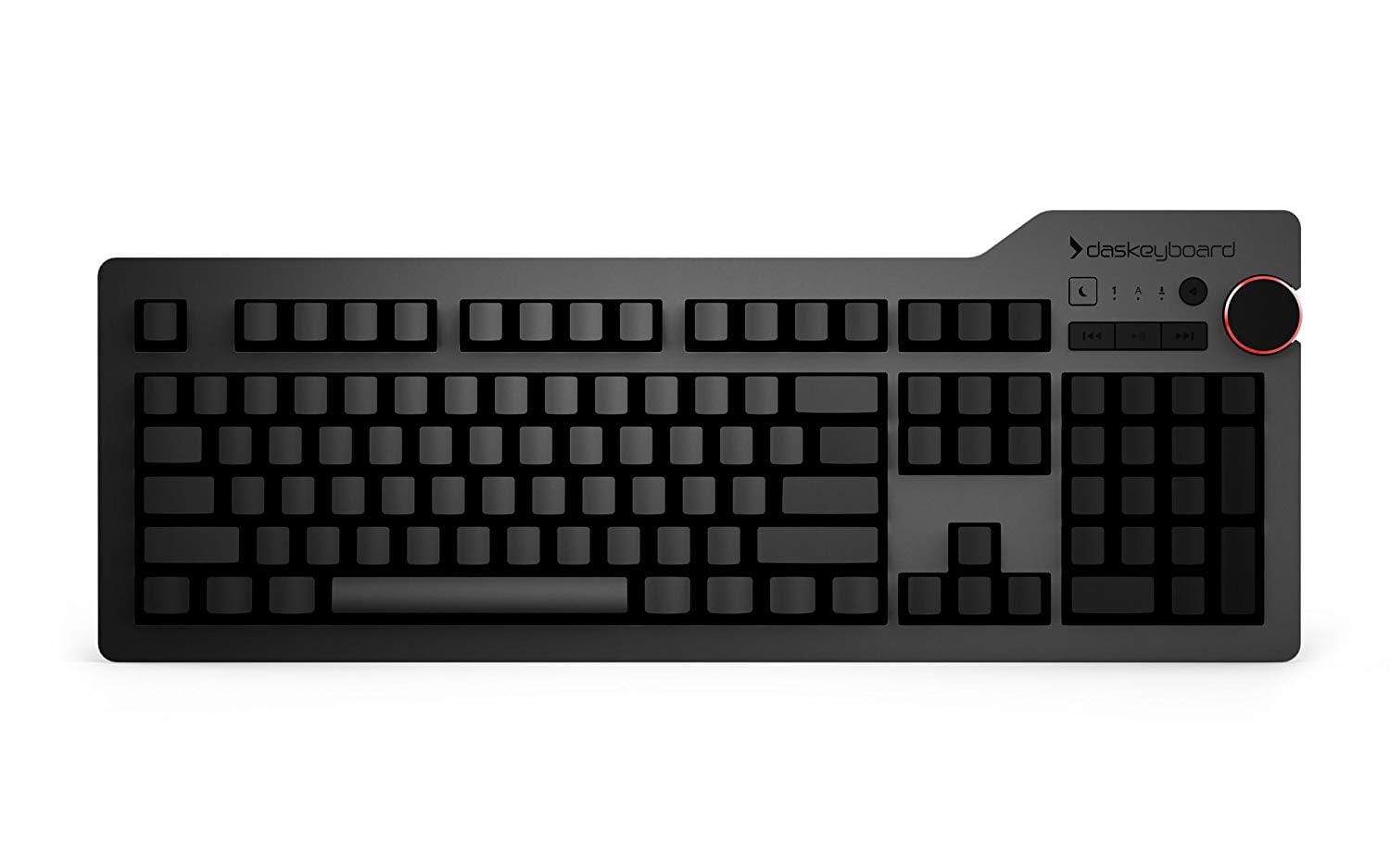 Das Keyboard 4 Ultimate Cherry MX Brown Soft Tactile Mechanical Keyboard - Blank Keycaps - Jestik 