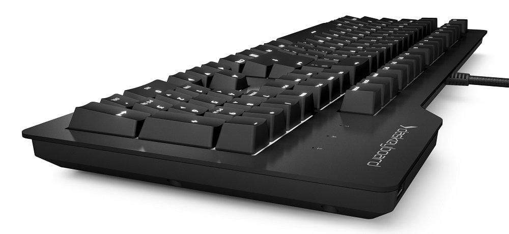Das Keyboard Keyboard Das Keyboard DKP13-PRMXT00-US Prime 13 Cherry MX Brown Mechanical Keyboard - White LED Backlit Soft Tactile