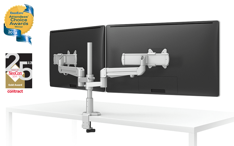 ESI Monitor Arms Silver ESI Evolve2-MS
