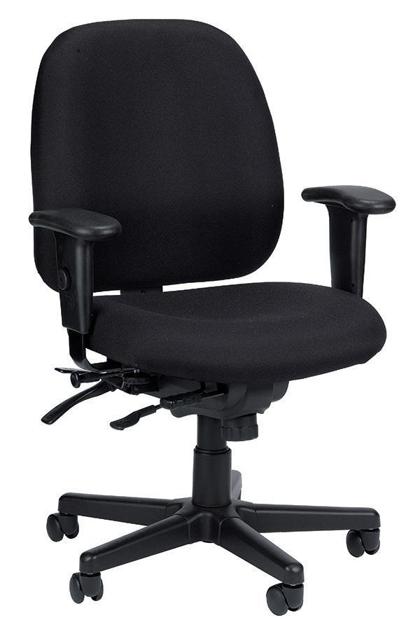 Eurotech Office Chair Black Eurotech 4x4sl Chair