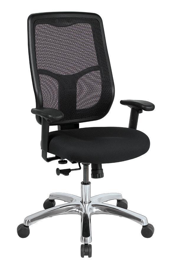 Eurotech Office Chair BLACK MESH / None Eurotech apollo high-back with ratchet back
