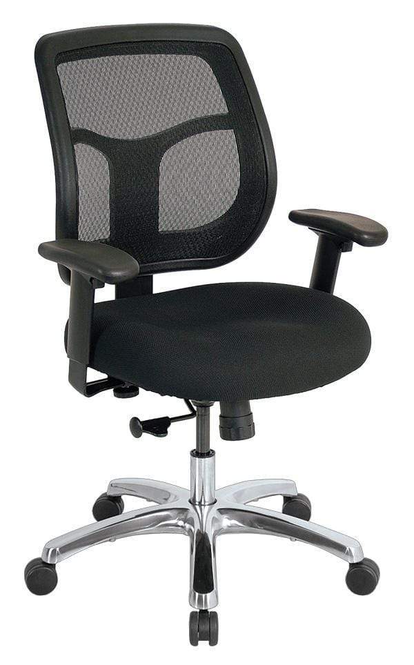 Eurotech Office Chair Black / None Eurotech apollo mid-back
