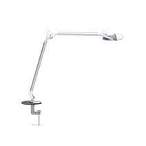 Humanscale Desk Lamp Clamp with Grommet Cover / White Humanscale Element 790 Task Light