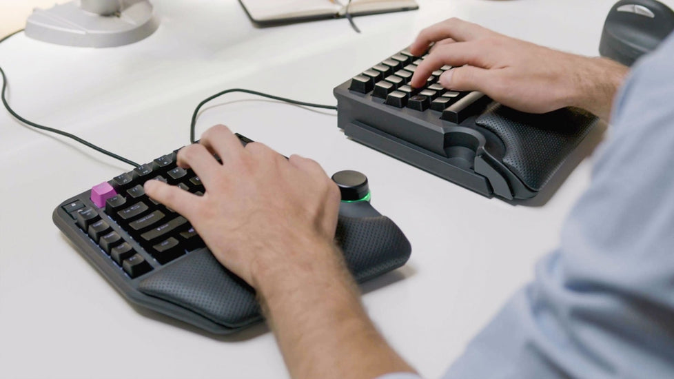 Split Script Keyboard Unlocking Comfort and Efficiency: The Benefits of Using a Split Keyboa ...