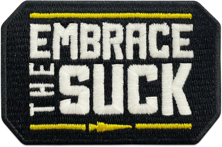 Jestik Embrace The Suck Glow in The Dark Embroidered Patches - EMB-GID Embrace The Suck