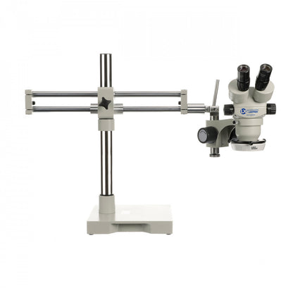Unitron 273RB Microscope | LED Ring Light Boom Stand 7x-45x