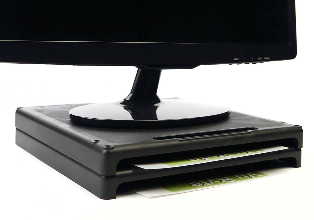 Vu Ryte Stackable Monitor Risers | Ergonomic Monitor Stand 1-2 Inch