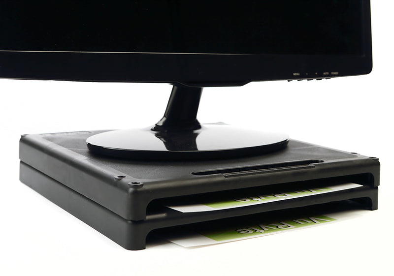 Vu Ryte Stackable Monitor Risers | Ergonomic Monitor Stand 1-2 Inch