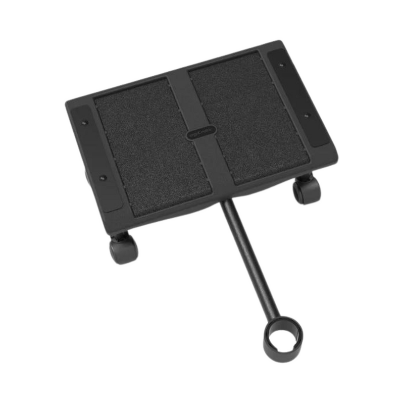 ergoCentric 360° Foot Platform – Chair-Mounted Swivel Footrest for Ergonomic Chairs
