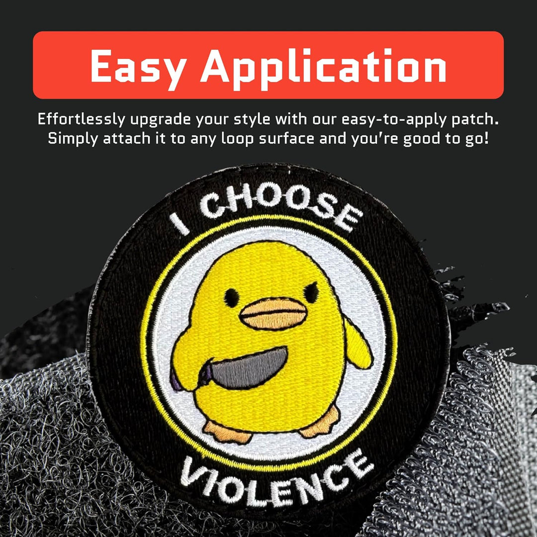 Jestik I Choose Violence Embroidered Patch - EMB Choose Violence