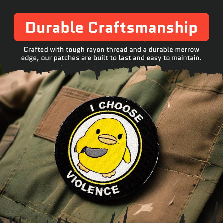 Jestik I Choose Violence Embroidered Patch - EMB Choose Violence