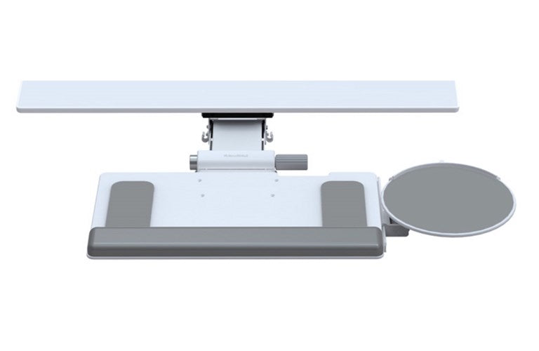Humanscale White Keyboard Platform | Ergonomic Under-Desk Tray System