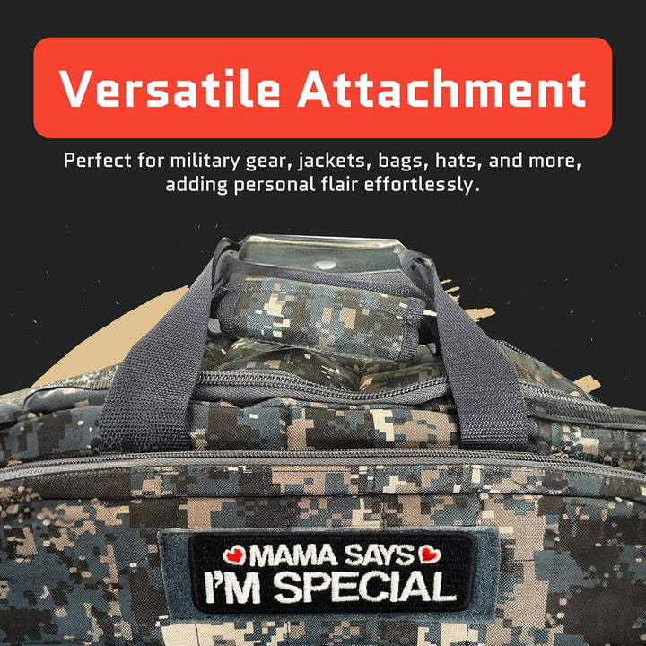 Jestik Mama Says I'm Special Embroidery Patch - EMB-GID Mama Says