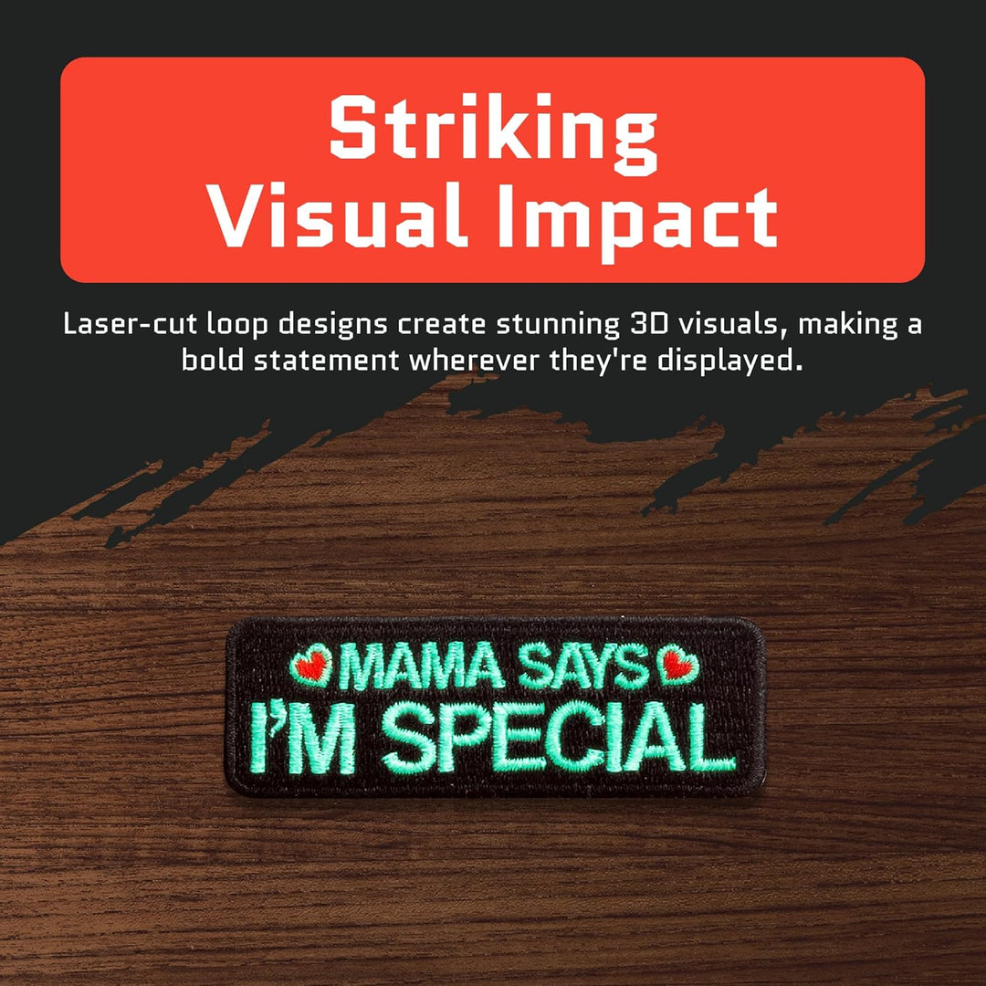 Jestik Mama Says I'm Special Embroidery Patch - EMB-GID Mama Says