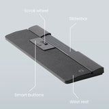 Contour SliderMouse Pro — Centered Ergonomic Mouse | Wired & Wireless