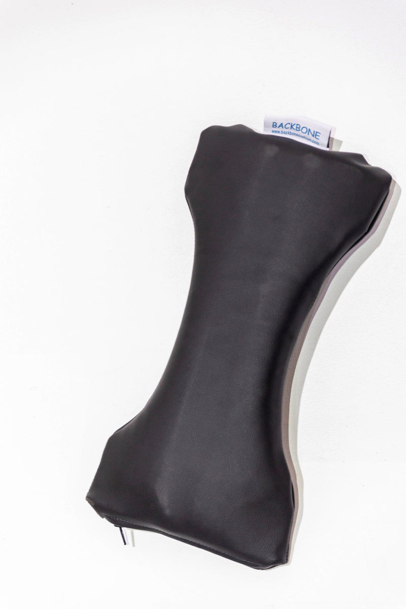 Backbone Vinyl Cushion | Firm Lumbar & Thoracic Back Support Pillow
