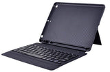 iPad 10.2" Bluetooth Keyboard Case – Apple Pencil Charging & Shortcuts