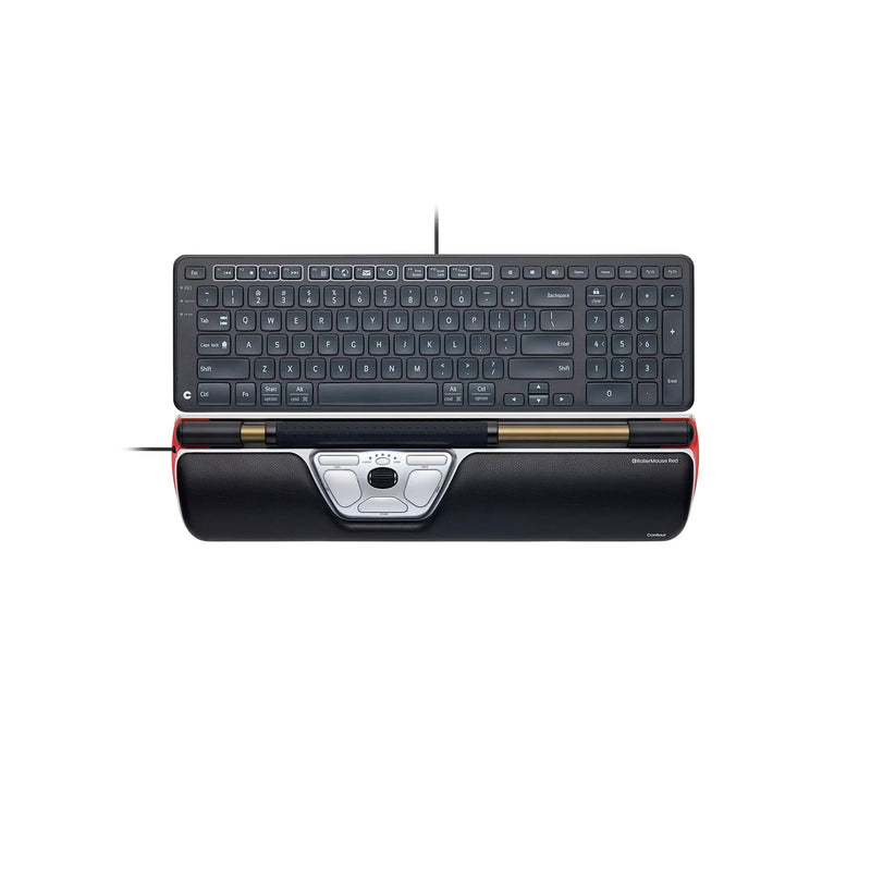 Contour Design Combo RollerMouse Red + Balance Keyboard, Wired