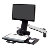 Ergotron 45-266-026 StyleView Sit-Stand Combo Arm