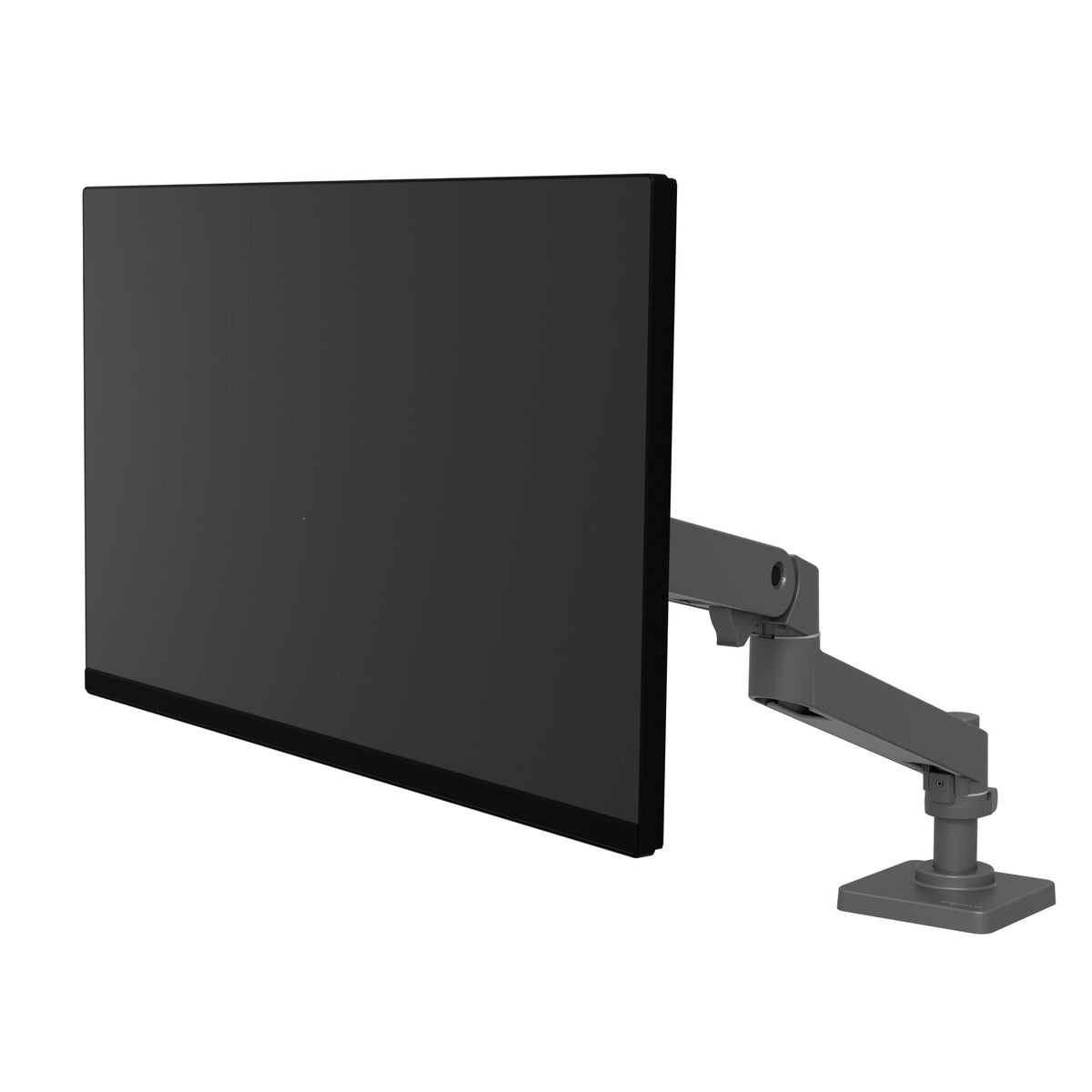 Ergotron 45-712-293 LX Pro Desk Monitor Arm, Low-Profile C-Clamp (grey)