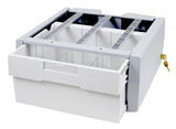 Ergotron SV44-23B2-1 SV Electric Lift Cart with LCD Pivot, LiFe Powered, 1 Tall Drawer