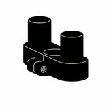 Ergotron 45-714-292 LX Pro Dual Stacking Arm, C-Clamp (black)