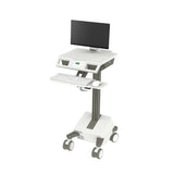 Ergotron Mosaic LCD Cart with LCD Riser, DC Power