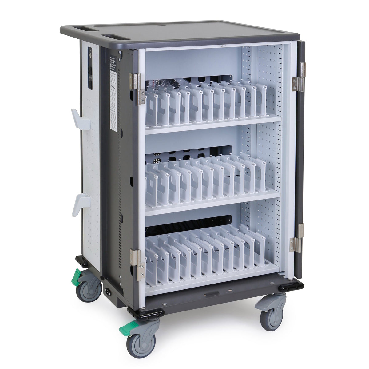 Ergotron YES36-CHR-1-65 YES36 Adjusta Charging Cart, Pre-wired