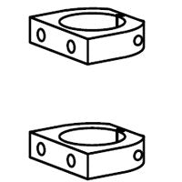 Ergotron 60-131-003 Vertical 2" Pole Mount Bracket Kit