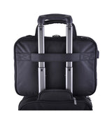 Fortis 15.6" Laptop Briefcase – Ergonomic Business Bag with USB Charging