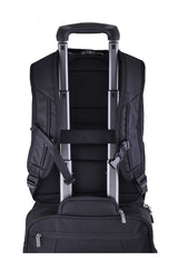 Fortis 15.6" Laptop Backpack – Ergonomic Travel Backpack with USB Charging