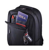 Fortis 15.6" Laptop Backpack – Ergonomic Travel Backpack with USB Charging