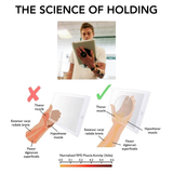 G-Hold Universal Tablet Holder - Ergonomic Grip for iPad, Surface & Tablets