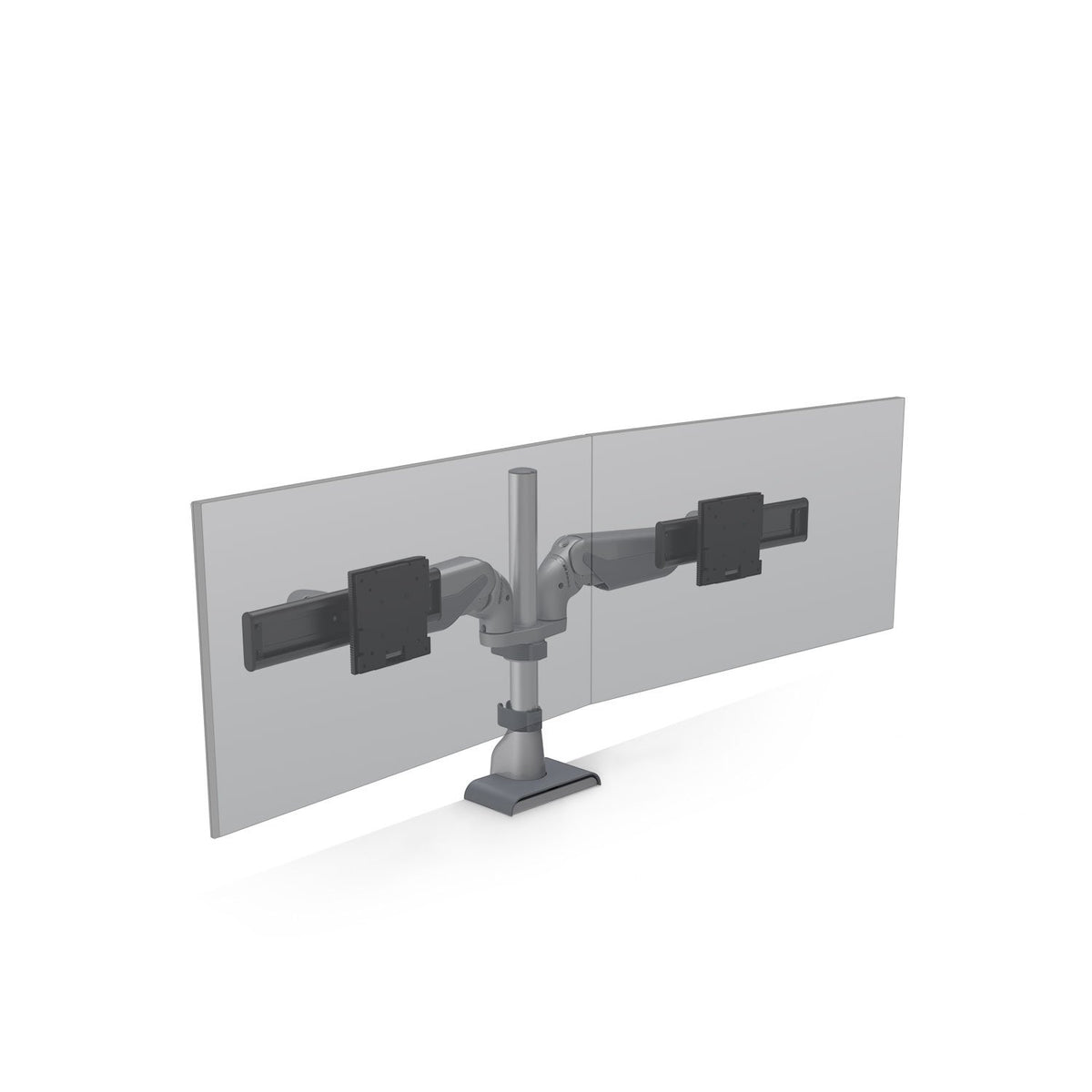 HAT E5G-P02D E5 Dual Dynamic Monitor Arm with Pole