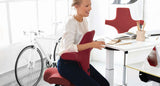 HAG Capisco 8106 Ergonomic Saddle Chair - Active Sitting