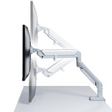 Workrite JIBE Dual Monitor Arm - Articulating with Slider