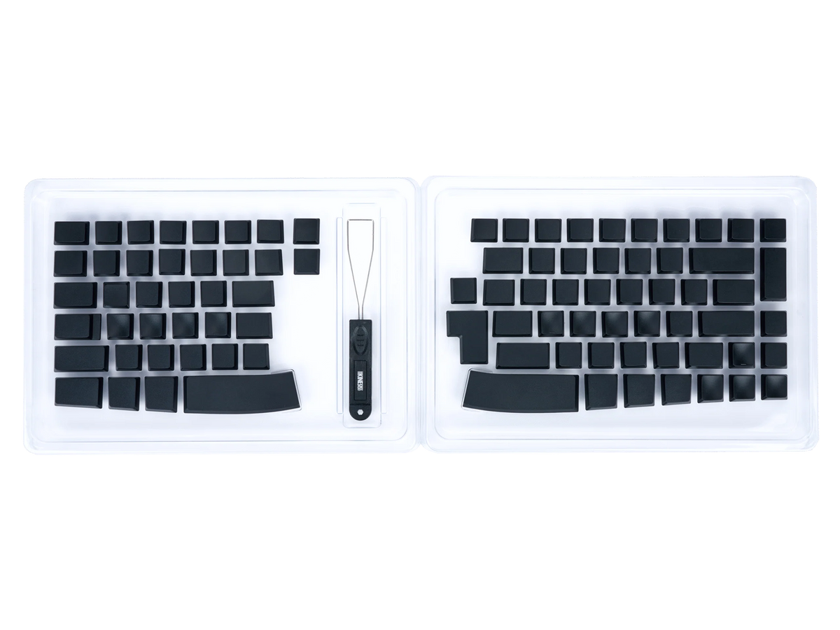 Kinesis mWave Blank Keycaps - 85-Piece Set with Keycap Puller