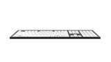 LogicKeyboard Braille Keyboard for PC — 6-Dot Braille Nero Slim Line | Wired USB