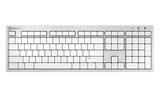 LogicKeyboard Braille ALBA Slimline Keyboard for Mac — Tactile Braille Keys for Blind & Visually Impaired Users
