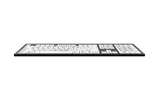 LogicKeyboard Braille + Large Print PC Keyboard — Nero Slim Line for Blind & Low Vision Users