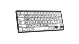 LogicKeyboard Braille + Large Print Bluetooth Keyboard | PC & Mac